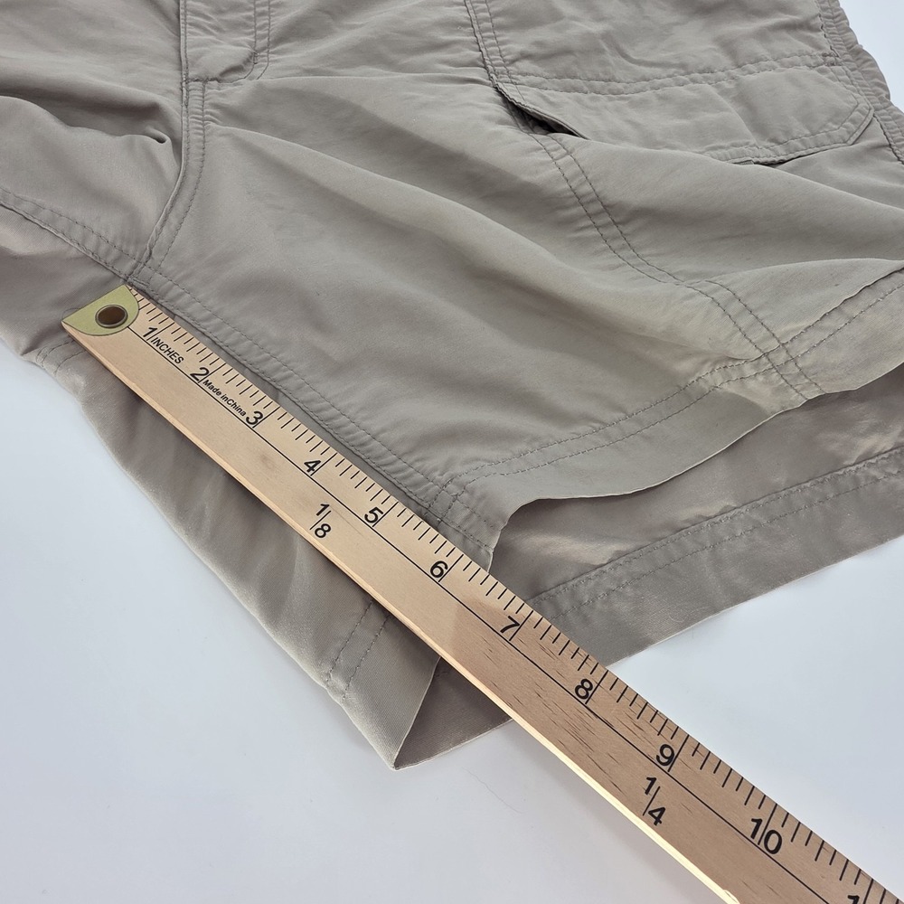 LL Bean Cargo Shorts Men 40 Hiking Nylon Mesh Outdoor Pockets Wicking Repellent - Picture 6 of 8